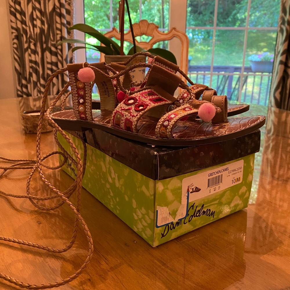 Sam Edelman Gretchen Sandal. Size 10.